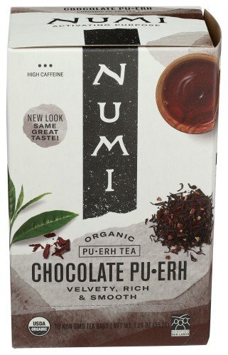 Numi Teas Шоколадный пуэр - смесь черного чая, 16 пакетиков