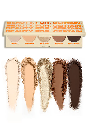 NIB Beauty For Certain Playa to Palazzo Eyeshadow Palette Full Size NEW