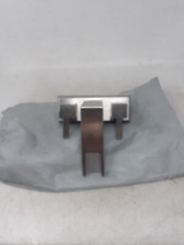 Brushed Nickel Centerset 4 Inch Waterfall Bathroom Two Handle Faucet