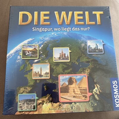 KOSMOS Familienspiele Die Welt - Singapur, Wo Liegt Das Nur?@@
