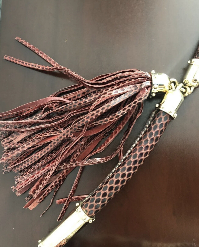 Gucci Britt GG Patchwork Croco/Python/Authentic R… - image 6