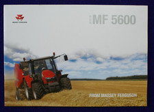 MASSEY FERGUSON 5600 TRACTOR 2012 BROCHURE AGRICULTURE FARMING SPECIFICATION