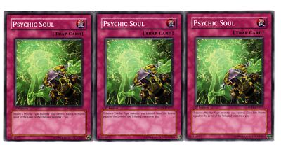 yugioh psychic cards Yugioh- 3X Psychic Soul - Common - 1st Edition - ANPR-EN077 - Near Mint
