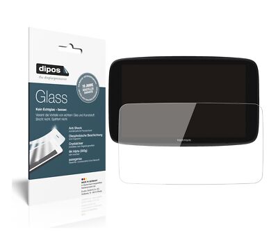 2x Schutzfolie für TomTom GO Discover 6 Zoll 4YB60 -  9H Folie dipos Glass