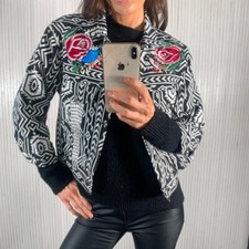 Free People New Romantics Aztec And Floral Embroidered Jacket - Brand New With L