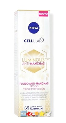 Nivea Cellular  luminous  630  anti pigmentation/anti manchas FPS 50 40 ml