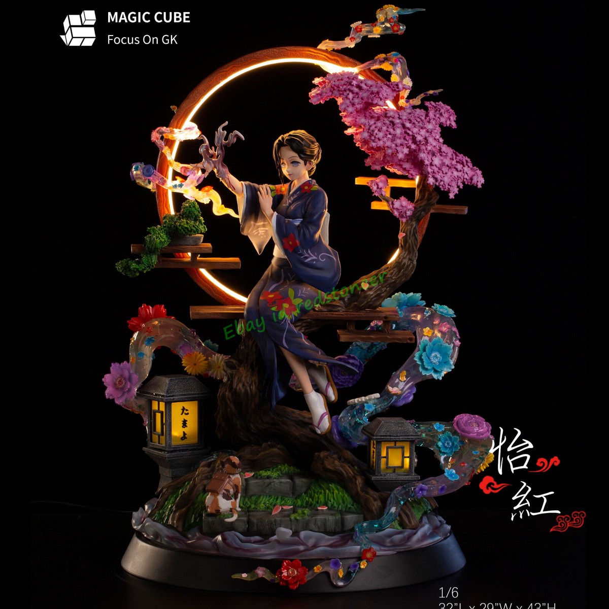 珠代ガレキ　Magic cube focus on GK MAGIC CUBE Tamayo Demon Slayer 1/6 Scale Resin Painted Statue GK
