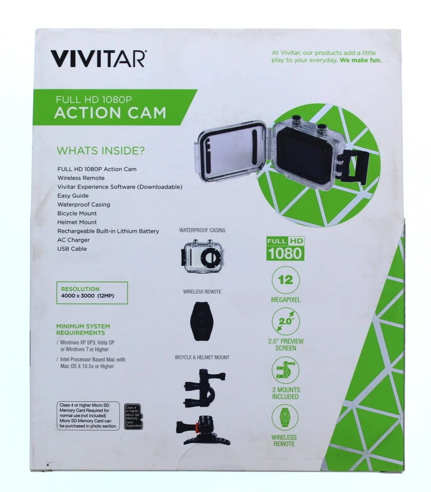 Vivitar DVR 786HD Camcorder  - Image 2 of 2