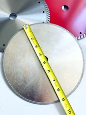 TechDiamondTools 9 inch Electroplated Diamond Saw Blade