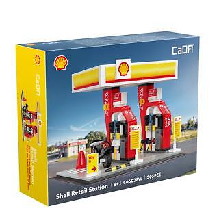 CaDA C66028W Shell Retail Station - 305 Stück
