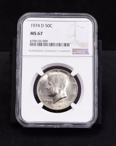 1974-D Kennedy Half Dollar - NGC MS67 (#50407-L)