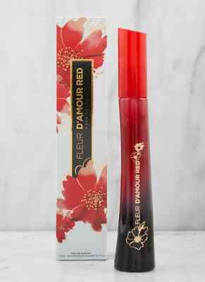 FLEUR D'AMOUR RED Women's Eau de Parfum 3.4 Oz EDP Spray