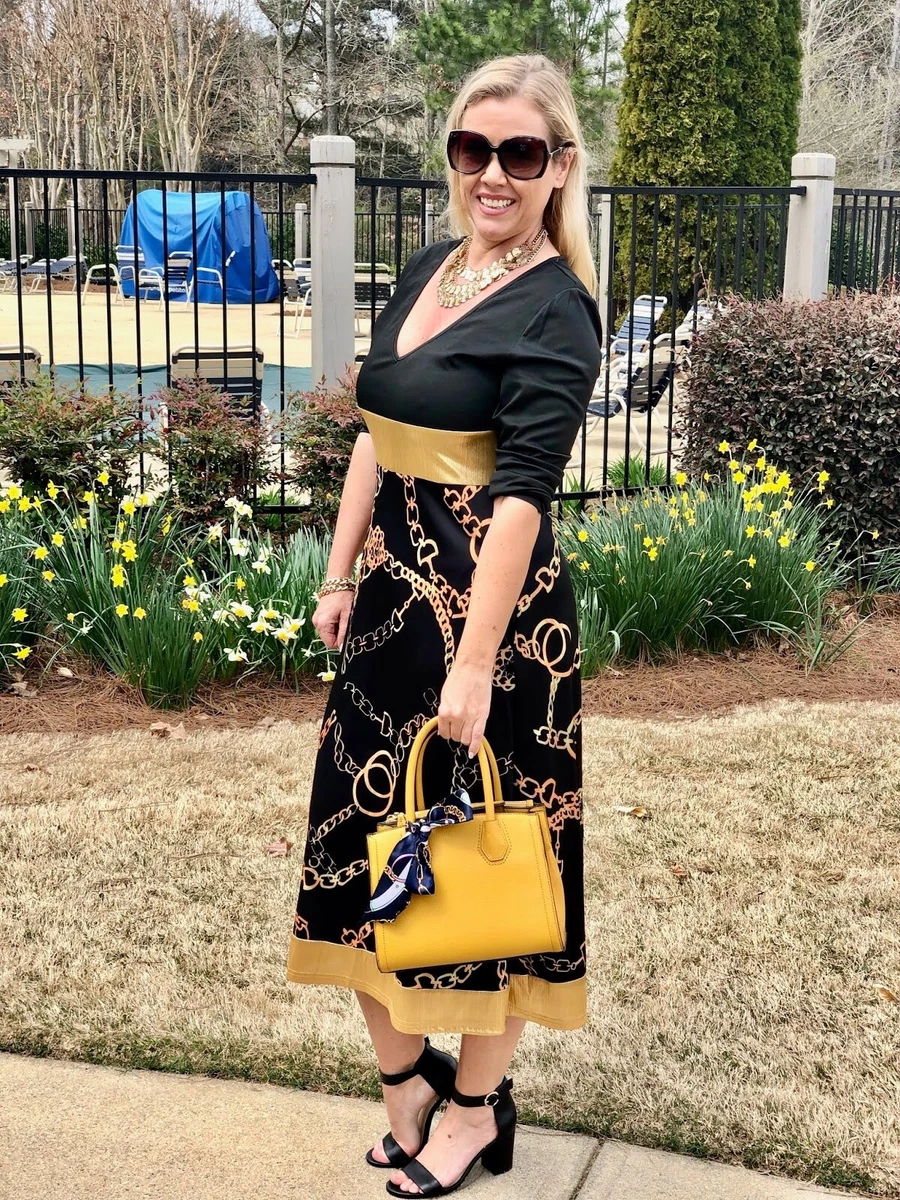 Rosewe yellow hotsell dress