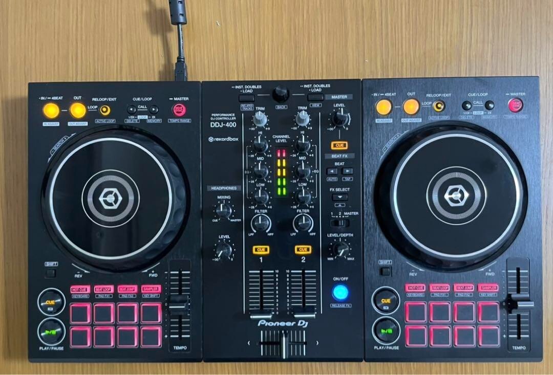 Pioneer DJ DDJ-400 DDJ400 2-Channel 2ch DJ Controller With