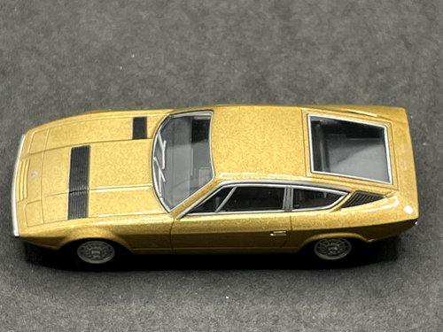 Kyosho 1/64 Maserati collection Khamsin Gold diecast model car 27C3 - Picture 5 of 5