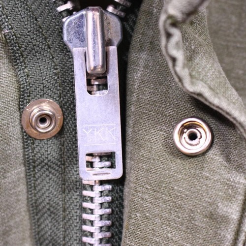 Used Vintage Design M-65 Field Jacket L (Fits XL) Olive Green - Picture 6 of 9