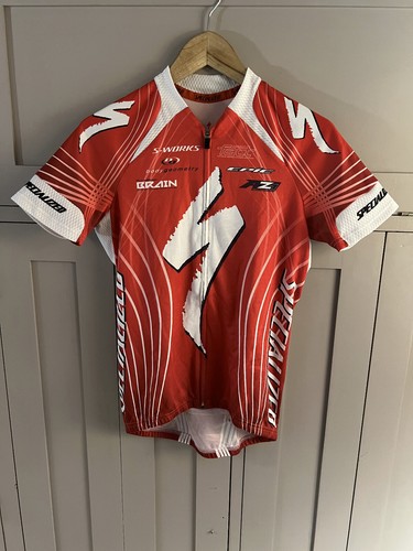 Specialized S-Works men's cycle jersey | Red/White | Small |
