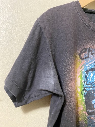 Kids XL (Adult S/M) Handmade TukTuk Print Tee T-shirt Chang Mai Thailand - Picture 3 of 5