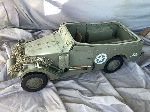 Auto Scout Bianca Usa M3 Seconda Guerra Mondiale Scala 1/6 - Ultimate Soldier / 21st Century T