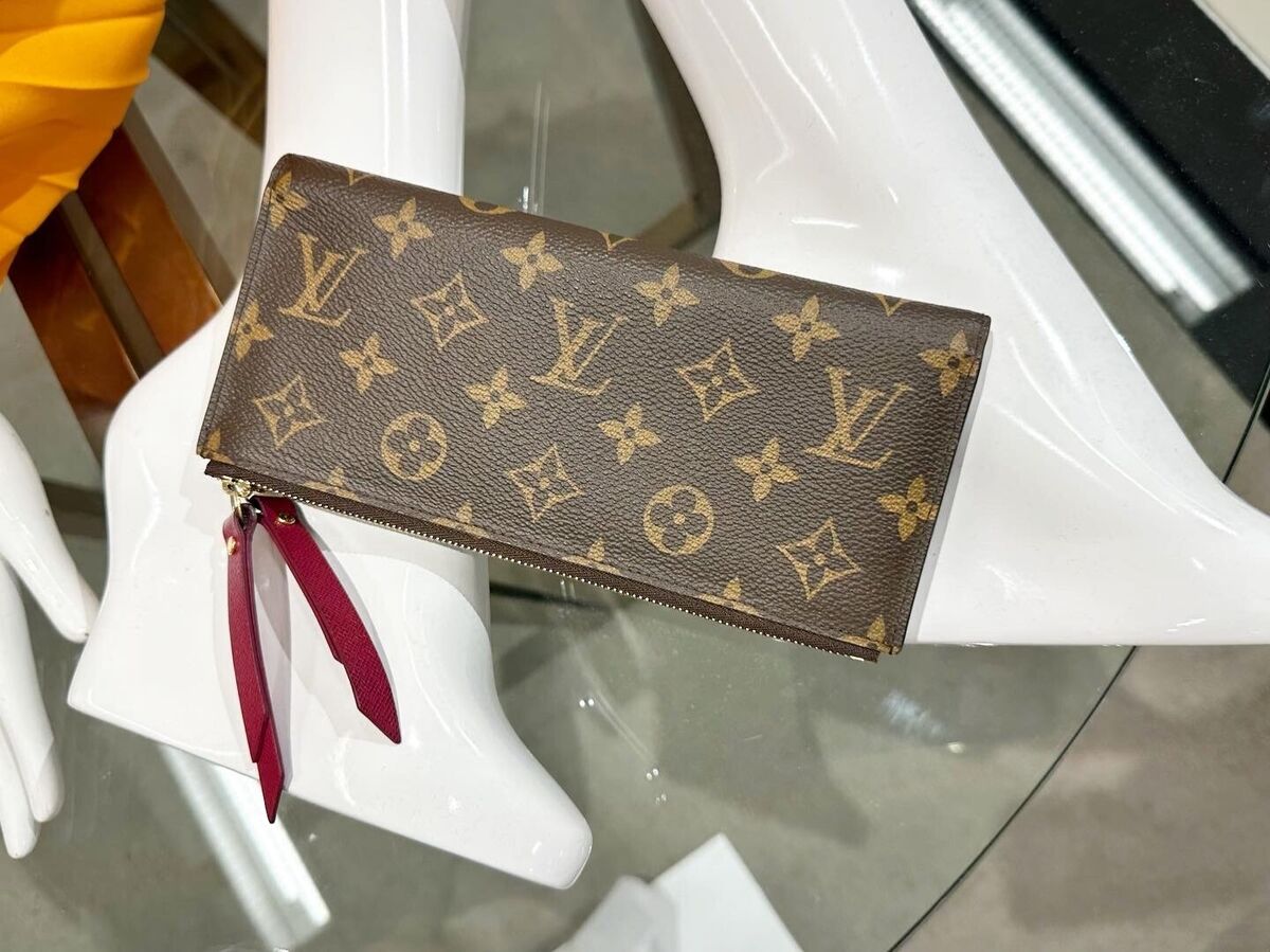 Louis Vuitton Adele Wallet Monogram Canvas Fuchsia