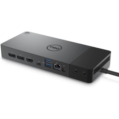 Dell Thunderbolt Dock WD22TB4 Dockingstation LED HDMI USB-Typ-C LAN schwarz 