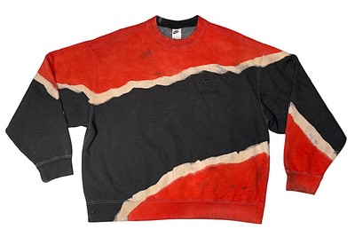 Nike x Stussy x Noma td Fleece Hand Dip Dyed Crewneck Sweatshirt 