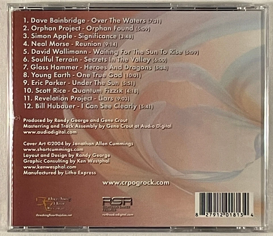 V/A (Neal Morse, стеклянный молоток) — CPR Vol. 2 (TFSD0105, 2004) Xian Prog, очень хорошее состояние+ - Изображение 3 из 3