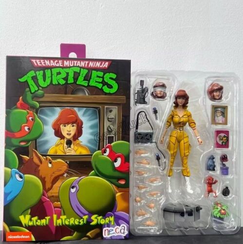 NECA Official Ultimate Cartoon April O'Neil Teenage Mutant Ninja Turtles Target - Picture 1 of 13