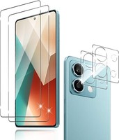 2X Schutzglas ( Display + Kamera ) FüR Xiaomi Redmi Note 13 5G Hartglas 9H