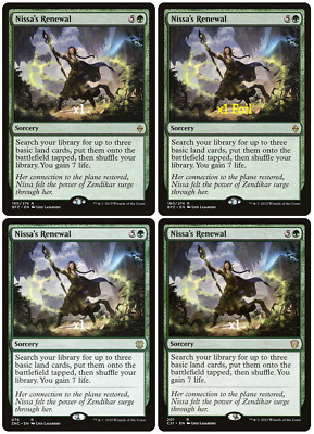 MTG BFZ ZNC C21 Nissa's Renewal MINT (SELECT)