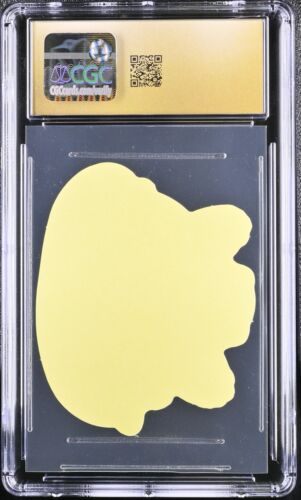 CGC 10 PRISTINE - Snorlax Hyper Beam Die-Cut Sticker - Pokemon Japanese - Foto 2 di 2