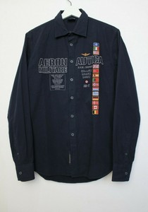 camisas azul marino hombre