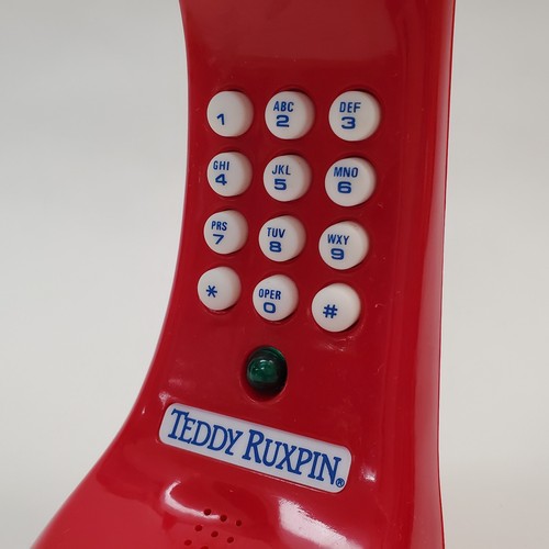 Teddy Ruxpin Vintage 1990 Electronic Talking Telephone by World Of Wonder Works! - Picture 3 of 17