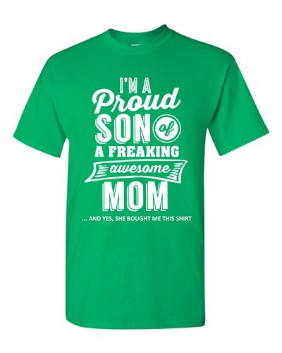 Mom Son Cool Mom Tee Best Mom Ever Best Son Ever Matching Mother - Main Image