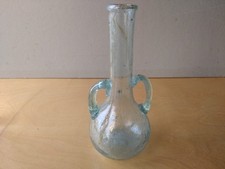 Vaso artigianale in vetro pulegoso - Modello 4