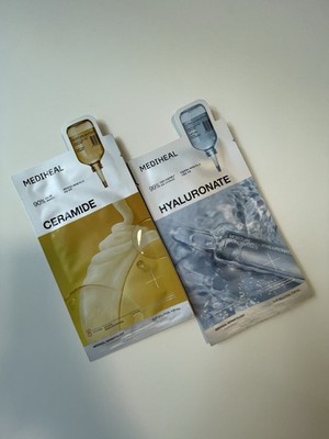  Mediheal  Hyaluronate & Ceramide Mask (10 Sheets each)  
