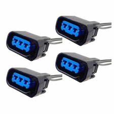 4X 3-Pin Ignition Coil Connector Pigtail Harness For 2002-2009 Honda CR-V