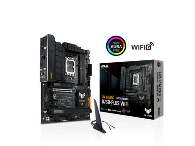 ASUS TUF GAMING B760-PLUS WIFI Intel B760 (13th and 12th Gen) LGA 1700 ATX