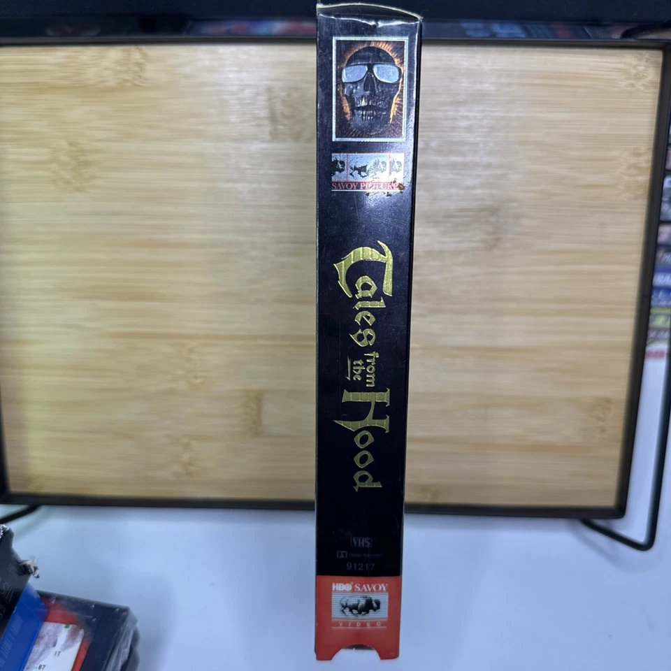 Tales From the Hood VHS 1995 Screener Promo Tape Case In Great Shape Horror Rare Foto 3 de 4