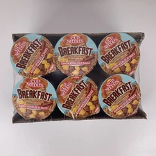 (6) NISSIN Cup Noodles Breakfast “Maple Syrup Pancakes, Sausage And Eggs” Flavor