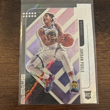 2019 Panini Status Jordan Poole RC Shimmer #1 Golden State