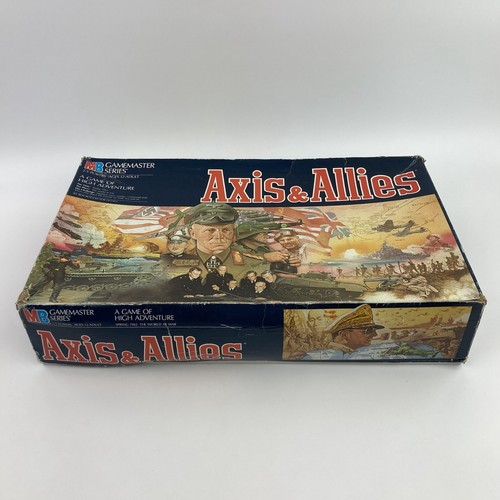 Milton Bradley Vintage 1984 Axis & Allies Spring 1942 Board Game COMPLETE - Picture 11 of 17