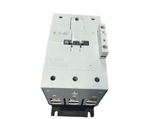 Eaton XTCE115G / DILM115 115A 3  Pole Contactor 24V 50/60Hz Coil w/ AuxBlk   Used