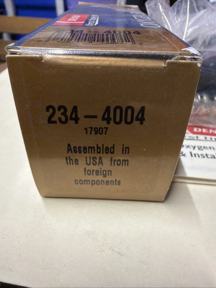 🔥 Подлинный датчик кислорода DENSO 234-4004 4 провода, прямая посадка, с подогревом - Изображение 3 из 4