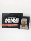Popeye Atari 2600 Game Cartridge Parker Brothers 1983 W/ Manual Tested & Cleaned