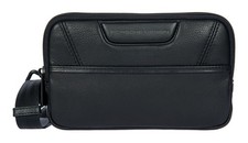 Borsa a tracolla Porsche Design Roadster Leather Travel Pouch borsa nera