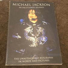 Michael Jackson An Exceptional Journey Chrome Dreams Paperback Biography Book