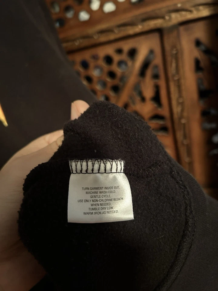 Sudadera Happy Halloween Adulto 2XL Negra Cuello Redondo Ediciones Vacaciones Foto 3 de 4