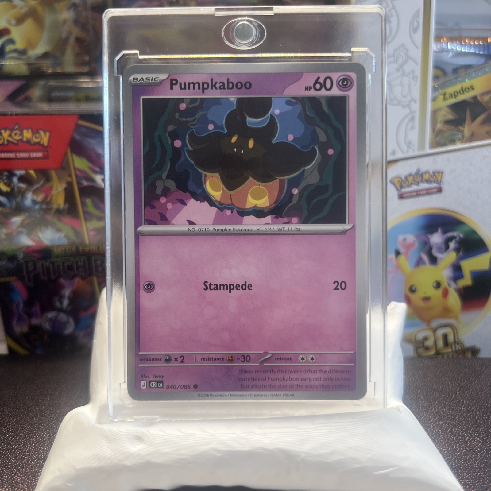 Pumpkaboo 040/086 Me04: Chaos Rising Regular Free Shipping