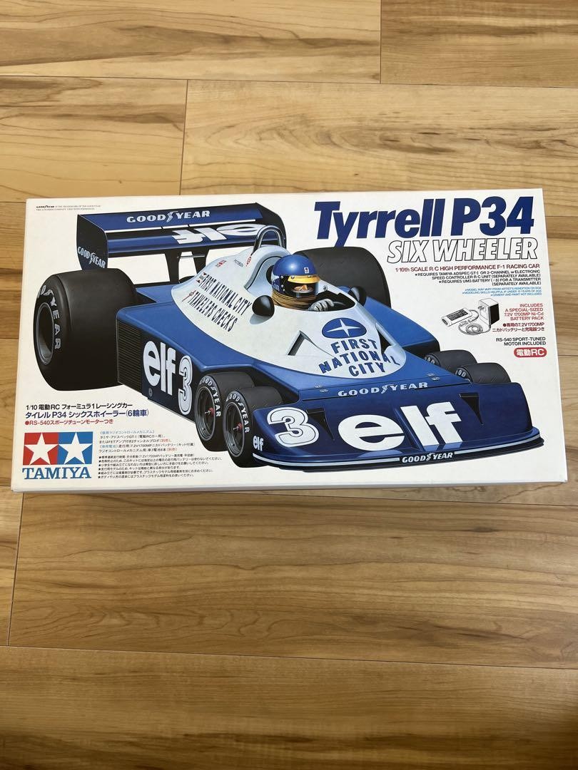 Tamiya Tyrrell P34 6輪車 1/10